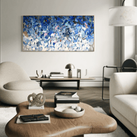 Image 5 of 'Fon undas III' - 185x95cm, FRAMED