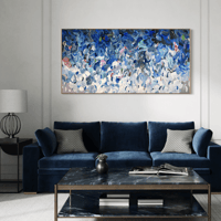 Image 9 of 'Fon undas III' - 185x95cm, FRAMED
