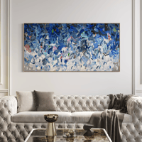 Image 11 of 'Fon undas III' - 185x95cm, FRAMED