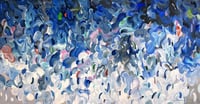 Image 12 of 'Fon undas III' - 185x95cm, FRAMED