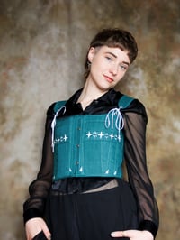 Image 5 of Bust Binding Corset : The Casanova. Inspired by Marlowe Lune's Atwork