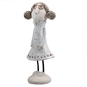Handmade Ceramic Quirky Couple Figurines | Black & White