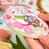 Image 2 of Strawberry Matcha Lohen Coaster 🍵🍓