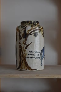 Image 4 of Gawain & The Green Knight Story Vase