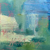 Image 4 of Summer Harbor — Original Oil Painting