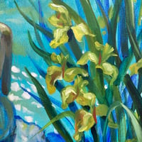 Image 2 of By the Quiet Water - original oil painting