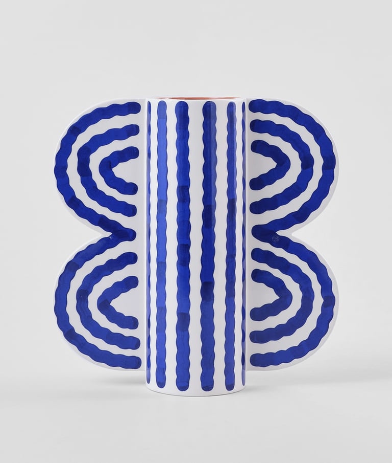 VASE PAPILLON (BLEU OU ROSE) ♥ 71.40€ AU LIEU DE 119€ Image 11