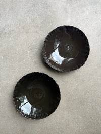 Image 5 of Assiette creuse printemps blanche, noire ou rousse