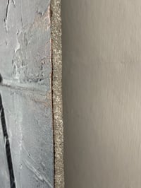 Image 9 of Brutalist Aluminium Door Panel with Weathered Grey Patina
