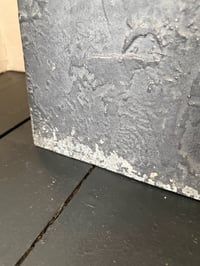 Image 8 of Brutalist Aluminium Door Panel with Weathered Grey Patina