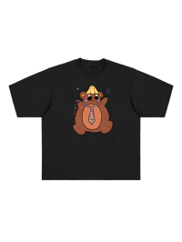 Image 1 of OLIVER TEE - BLACK