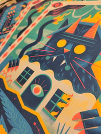 Image 2 of The Giant Burning Cat & The Cosmic Death Bird 👁️