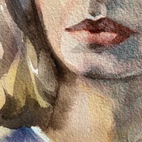 Image 3 of Water Memory - Original watercolor painting