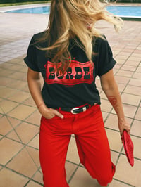 Image 2 of CAMI BORDE NEGRA 