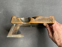 Image 8 of Large Bronze Handle with Raised Botanical Design