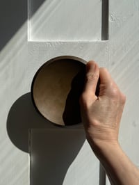 Image 5 of Circular Bronze Push-Pull Door Handle, Mid-20th Century, France