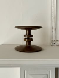 Image 9 of Circular Bronze Push-Pull Door Handle, Mid-20th Century, France