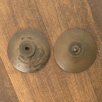 Image 8 of Circular Bronze Push-Pull Door Handle, Mid-20th Century, France