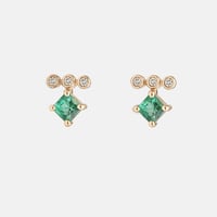 Image 1 of Odette Emerald Earring