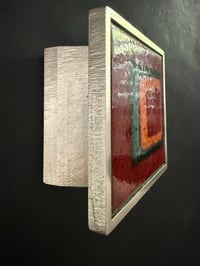 Image 4 of Aluminium Door Handle with Art Ceramic Panel