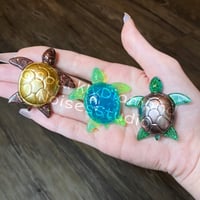 Image 1 of Custom Turtle Coverminder Magnet Charm
