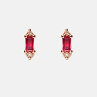 Image 1 of Eleanor Ruby Earring