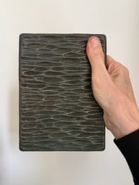 Image 3 of Bronze Door Handle with Ripple Pattern