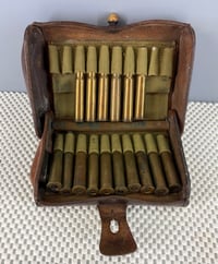 Image 4 of Spanish-American War (USA) McKeever Ammo Pouch w/Original Ammo