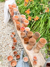 Image 7 of Petits pots en terre cuite 