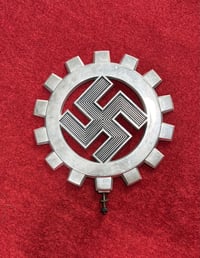 Image 1 of Inter-War/WW2 (Nazi Germany) German Labor Front (DAF) Aluminum Wall Plaque