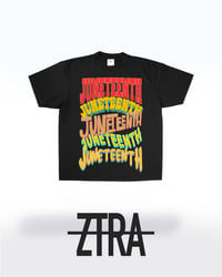 "Juneteenth Over The Years" Tee - Black