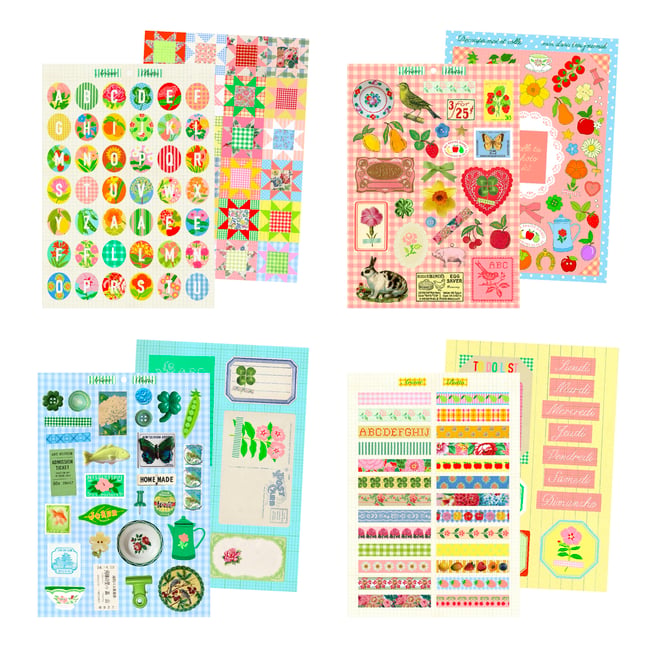 PLANCHES STICKERS A5