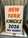 Image of Knicks in 26 Letterpress Poster