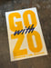 Image of Go with Zo Election Poster