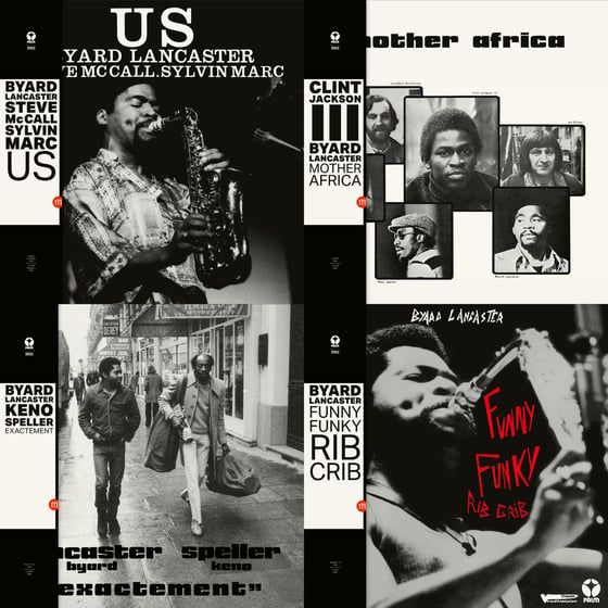Image of Byard Lancaster - Us + Mother Africa + Exactement + Funny Funky Rib Crib LP Bundle