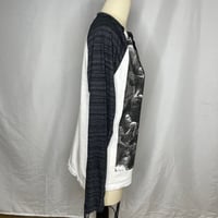 Image 3 of Goddess Print Henley Long Sleeve