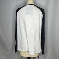 Image 4 of Goddess Print Henley Long Sleeve