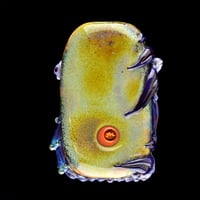 Image 2 of XXXXL. Purple Dragon - Handmade Lampwork Glass Sculpture Bead