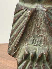Image 6 of Bronze Door Handle in the Shape of an Owl