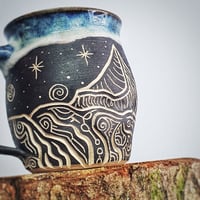 Image 5 of Textured Ben Cruachan Sgraffito Mug #2