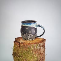 Image 2 of Textured Ben Cruachan Sgraffito Mug #2