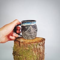 Image 3 of Textured Ben Cruachan Sgraffito Mug #2