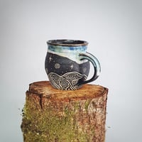 Image 3 of Textured Ben Cruachan Sgraffito Mug #3