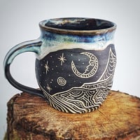 Image 5 of Textured Ben Cruachan Sgraffito Mug #3