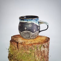 Image 3 of Textured Ben Cruachan Sgraffito Mug #4