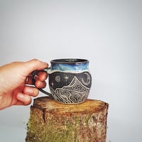 Image 2 of Textured Ben Cruachan Sgraffito Mug #5