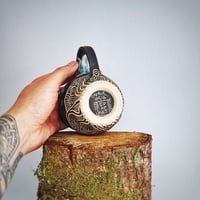 Image 4 of Textured Cadair Idris Sgraffito Mug #2