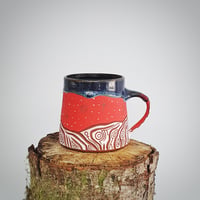 Image 2 of Cruachan Sunset and Snow Tapered Mug 