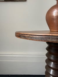 Image 4 of Turned Wood Side Table attributed to Charles Dudouyt, France