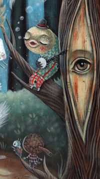 Image 4 of Moonlit Cat Menagerie (Print)